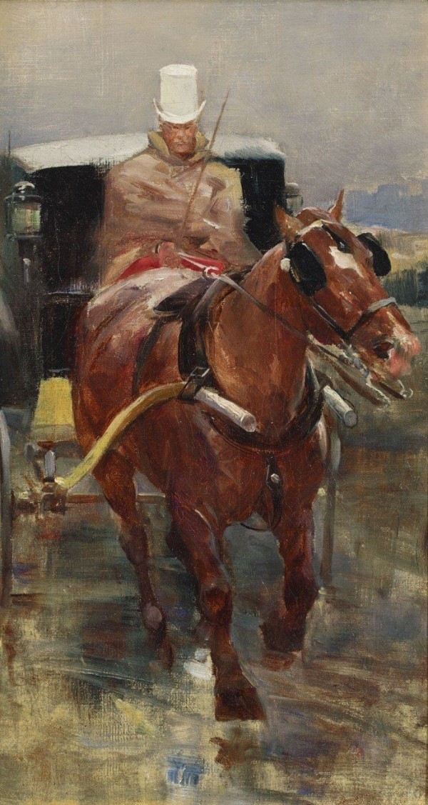 The horse driver by Jean Beraud